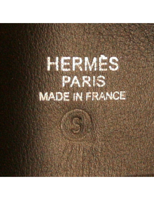 Cabas toile rouge HERMES