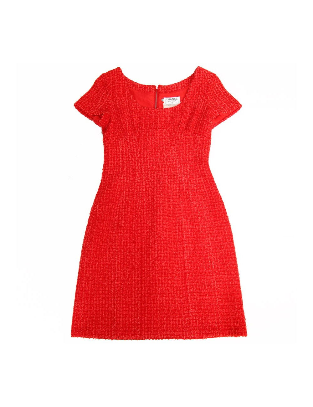 Robe orange Chanel T36