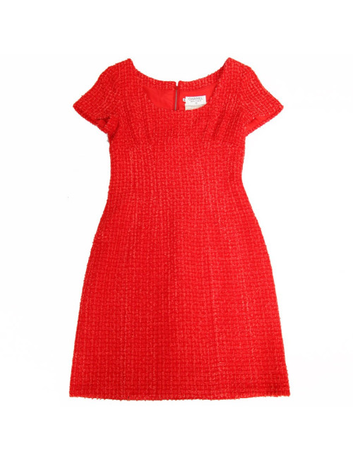 Robe orange Chanel T36