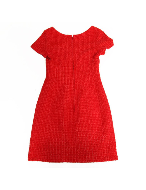 Robe orange Chanel T36