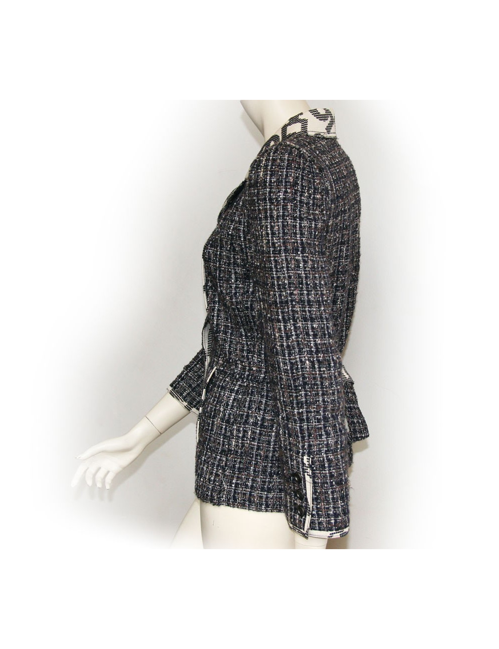 Veste Chanel T40 col CC