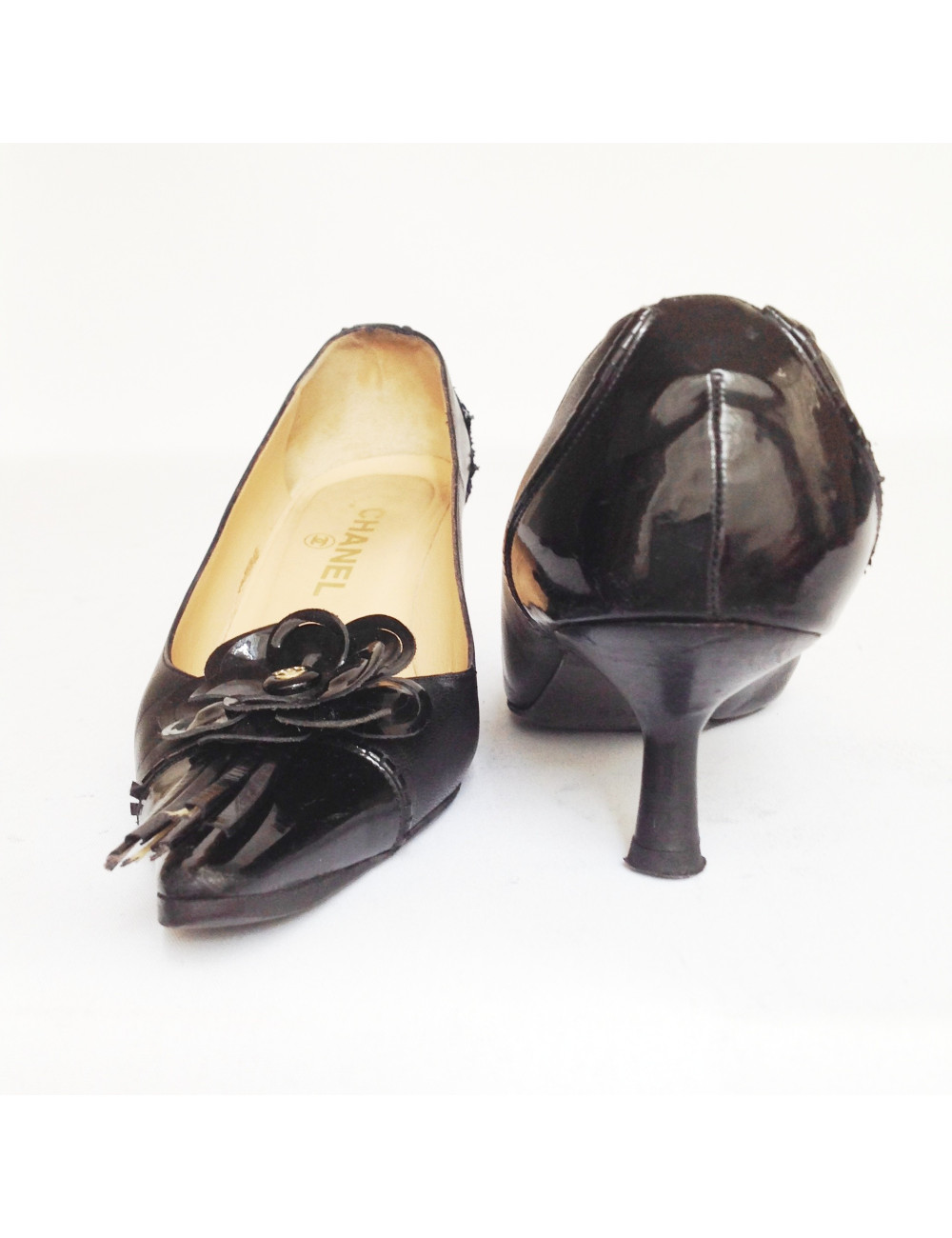 Escarpins CHANEL noir T 36.5