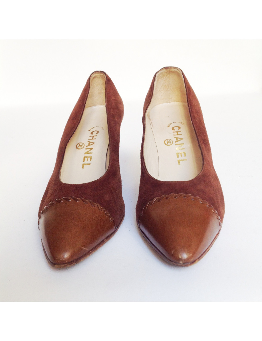 Escarpins CHANEL marron T 37