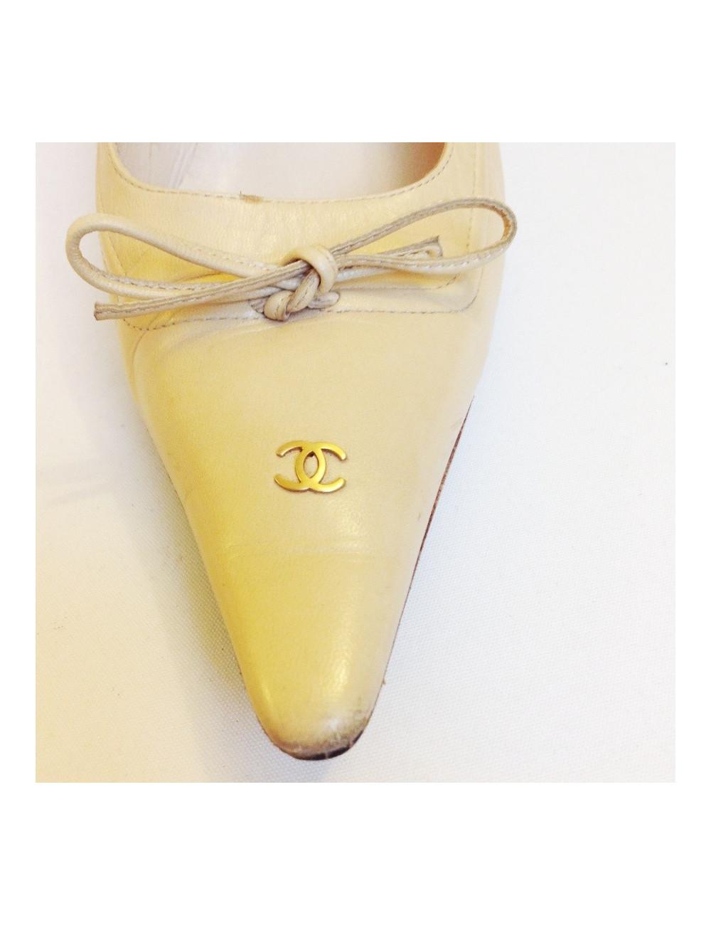 Escarpins beige T 37