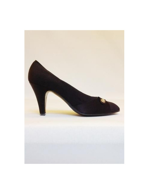 Escarpins COUTURE CHANEL noir