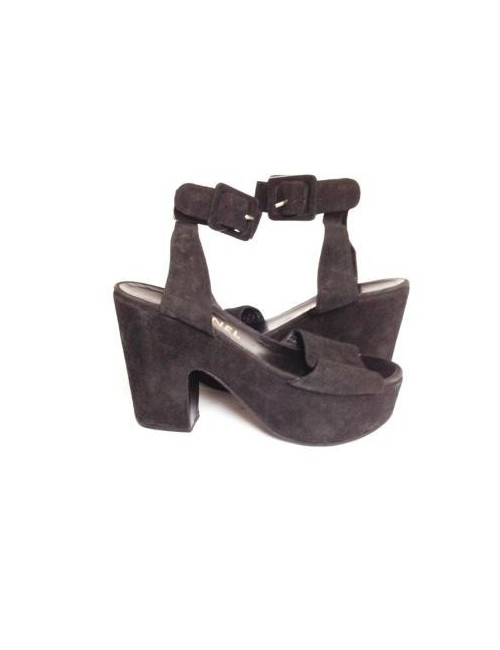 compensées noir CHANEL T 37