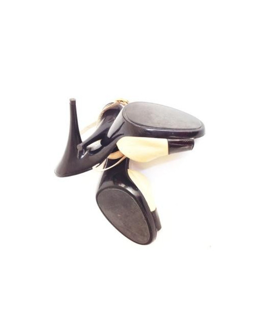 Escarpins CHANEL bicolore 