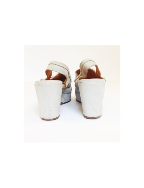 Sandales à talons compensés HERMES