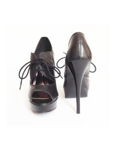 Escarpins STEVE MADEN T 39.5 en cuir noir 2