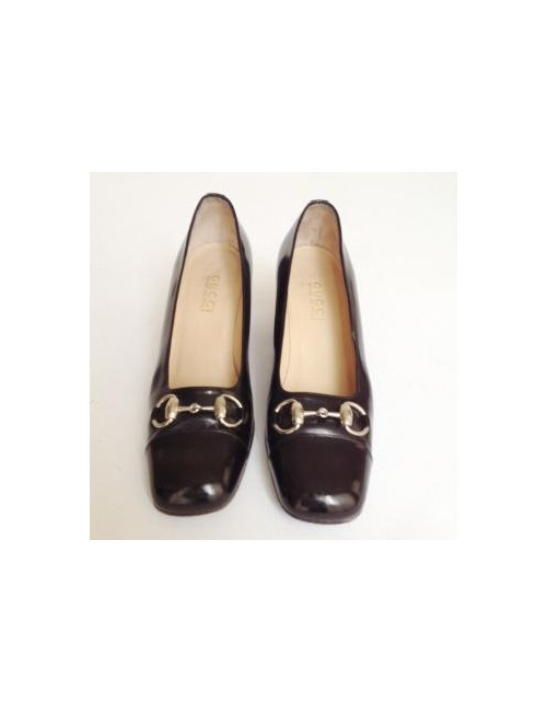 Escarpins GUCCI vernis noir T 39