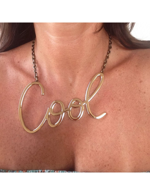 Collier doré Iconic Cool LANVIN