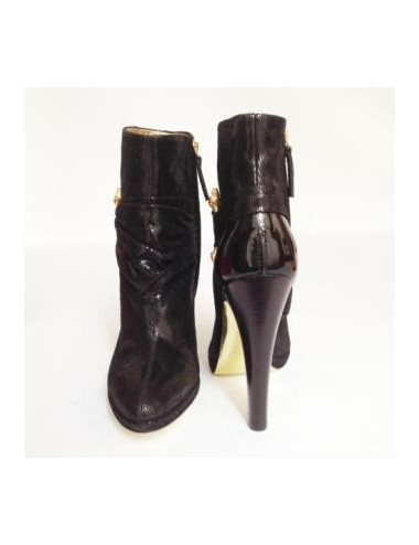 Boots ROBERTO CAVALLI T 40 noires