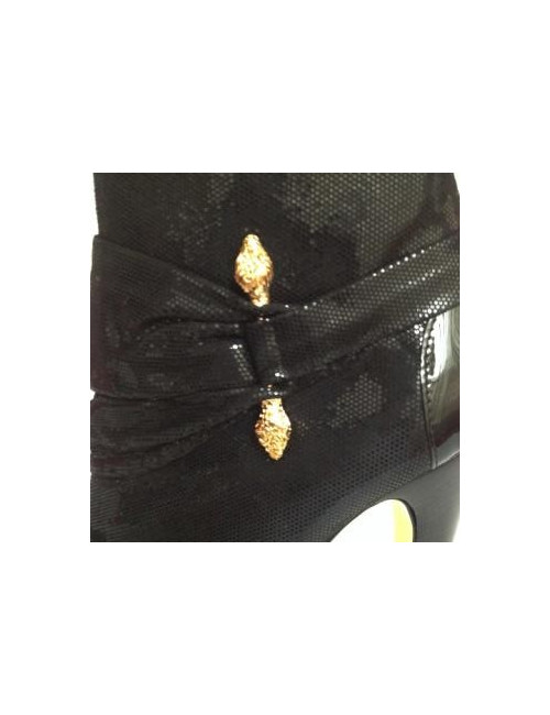 Boots ROBERTO CAVALLI T 40 noires