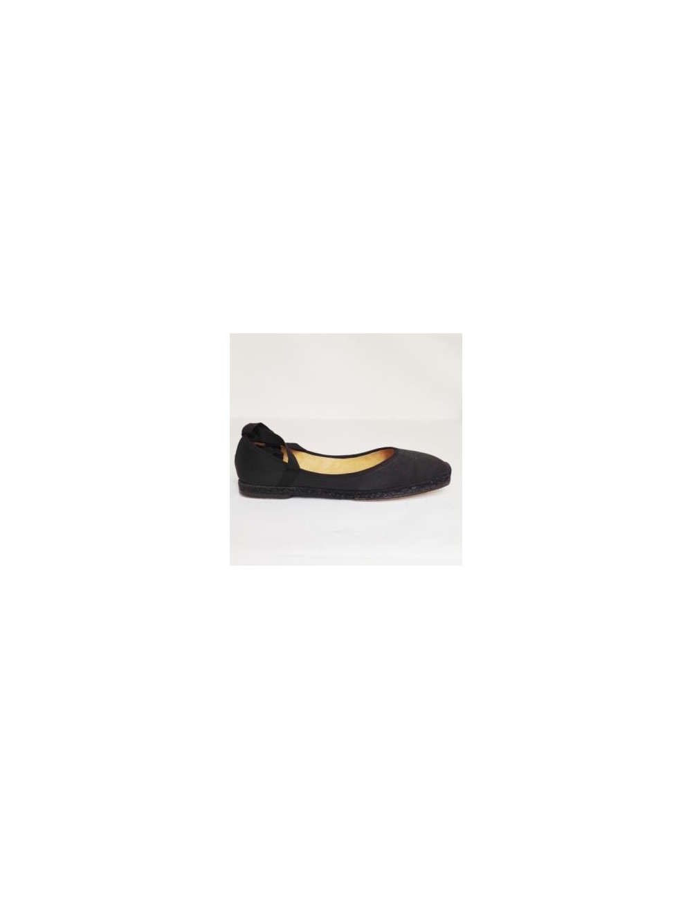 ballerines HERMES t 40 noires en toile 