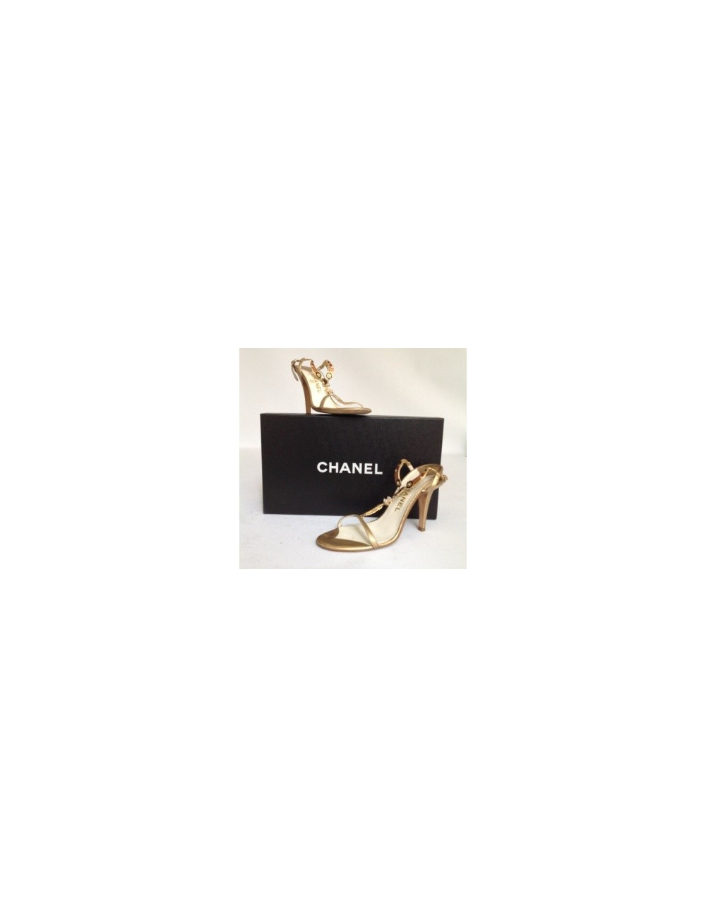 Sandales hautes CHANEL T39,5
