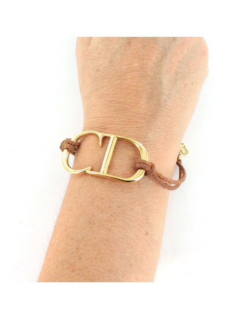 bracelet DIOR cordon cuir 