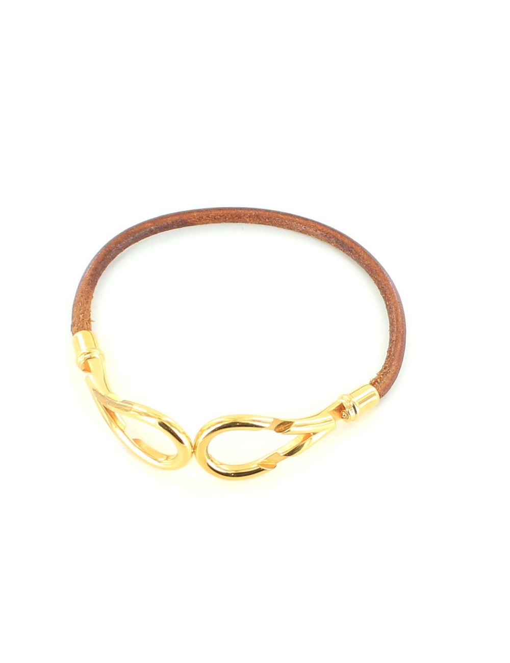 Bracelet HERMES jumbo doré