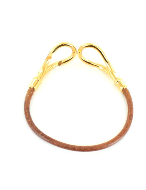 Bracelet HERMES jumbo doré