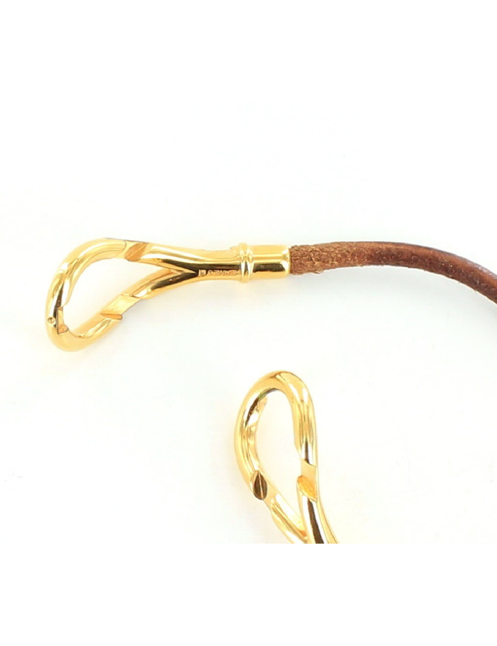 Bracelet HERMES jumbo doré
