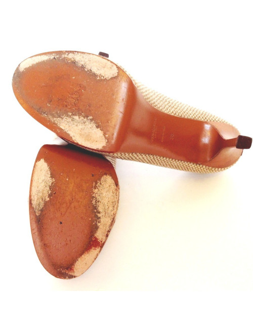 Shoes YSL t38 bi-material