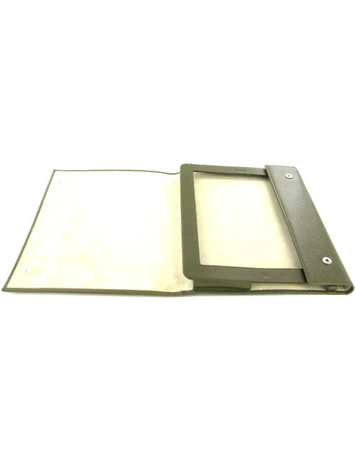IPad case YVES SAINT LAURENT khaki leather