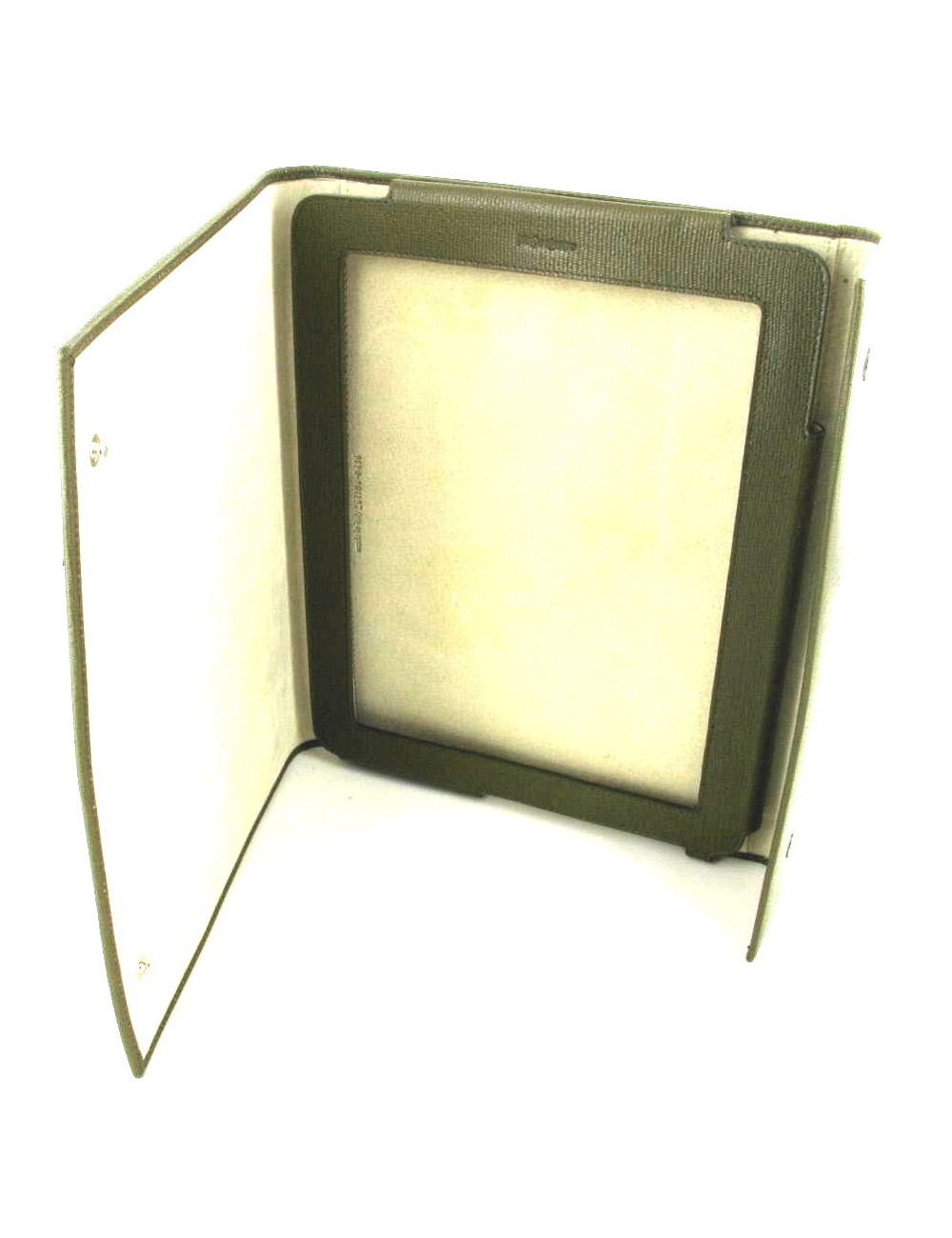 IPad case YVES SAINT LAURENT khaki leather