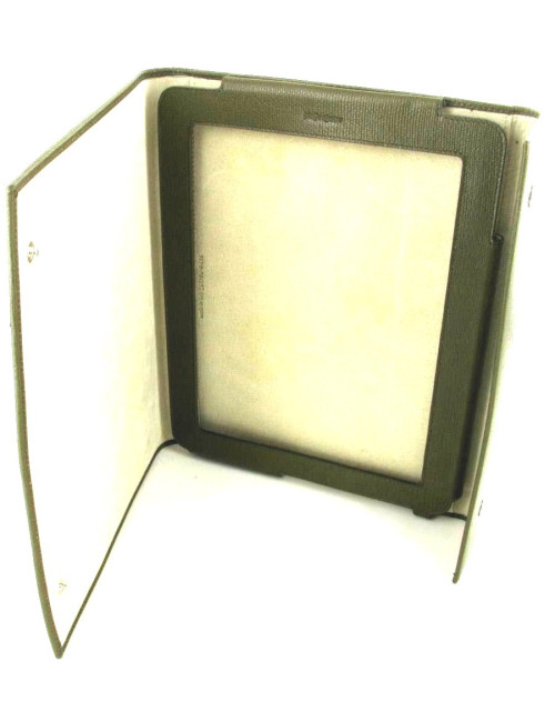 IPad case YVES SAINT LAURENT khaki leather