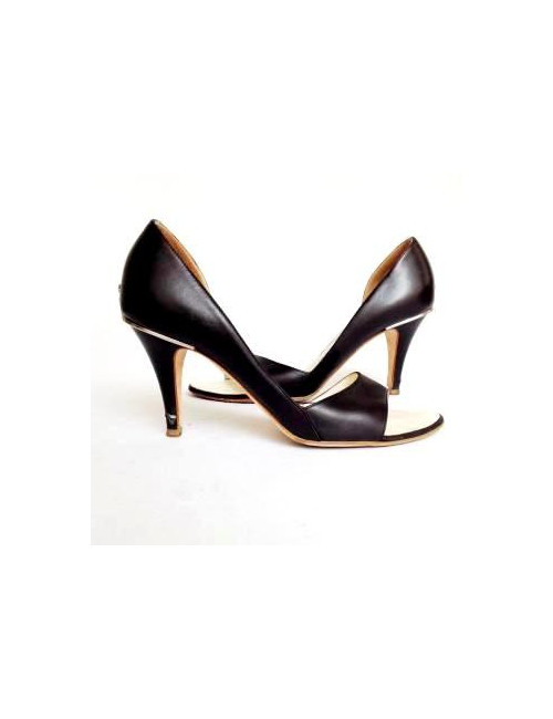 High Sandals CHANEL marine T37.5