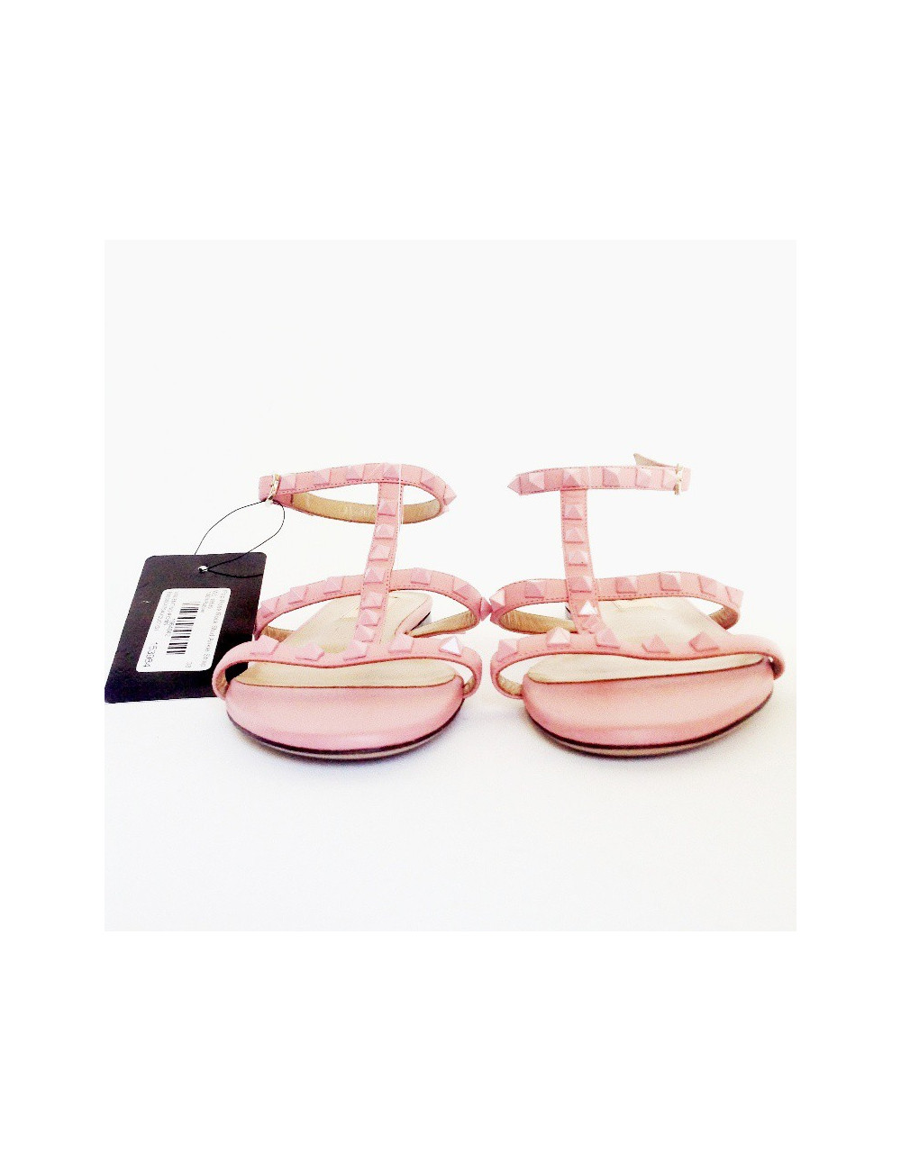 Sandals flat 'Rockstud' VALENTINO t 38 pink