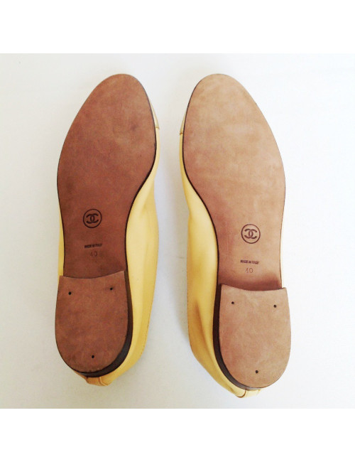 Ballerinas CHANEL two-tone T40
