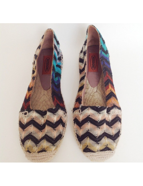 Espadrilles MISSONI T37 en tissu