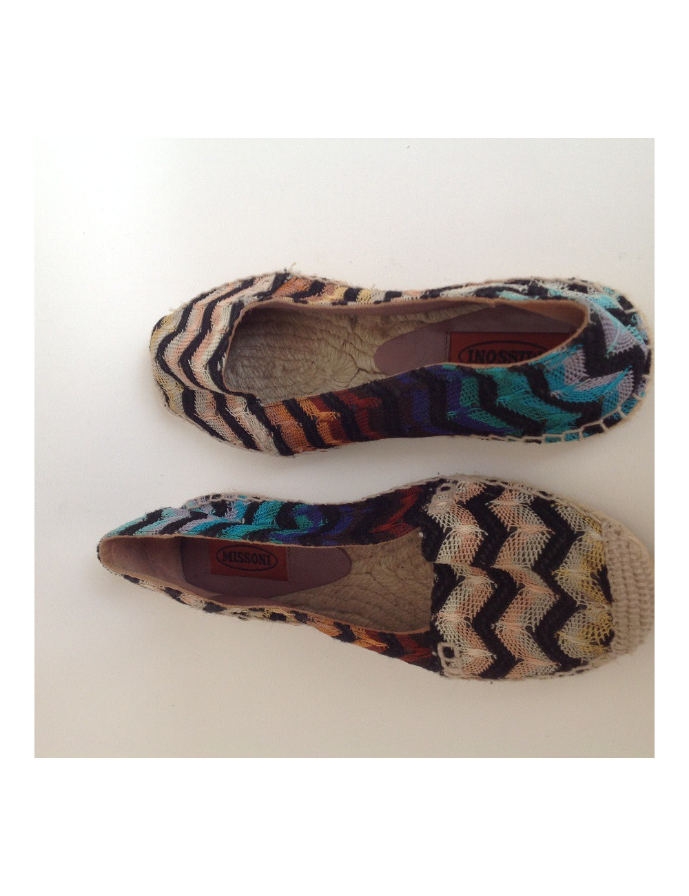 Espadrilles MISSONI T37 en tissu
