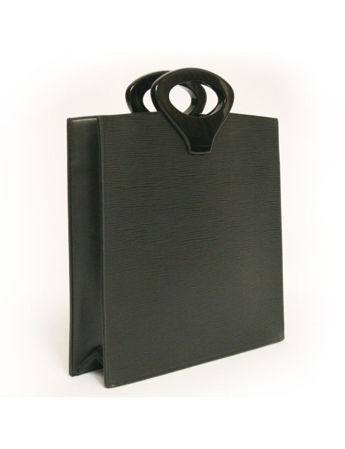 Sac LOUIS VUITTON cuir épi noir