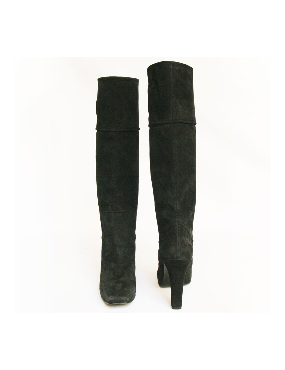 Bottes DIOR  38.5 en veau velours noir 