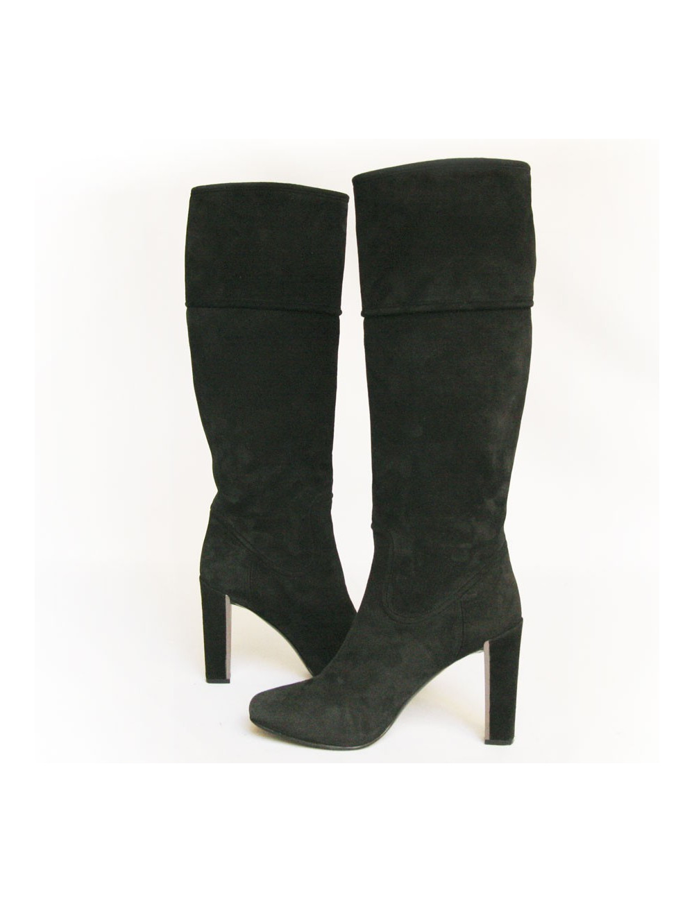 Bottes DIOR  38.5 en veau velours noir 