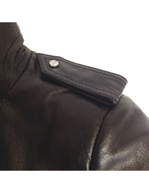 Perfecto en cuir noir BALENCIAGA T 36 