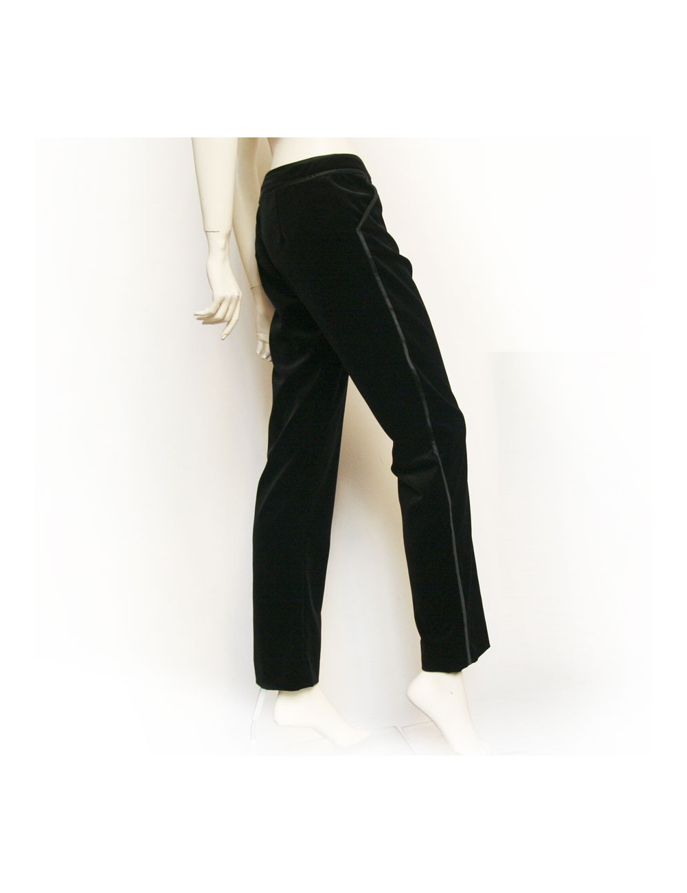 Pantalon VALENTINO en velours noir