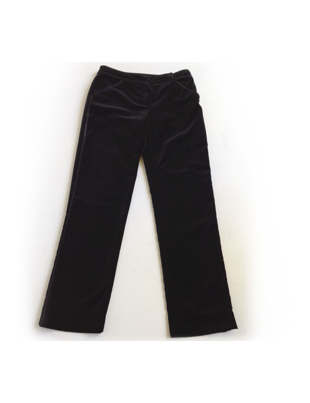 Pantalon VALENTINO en velours noir