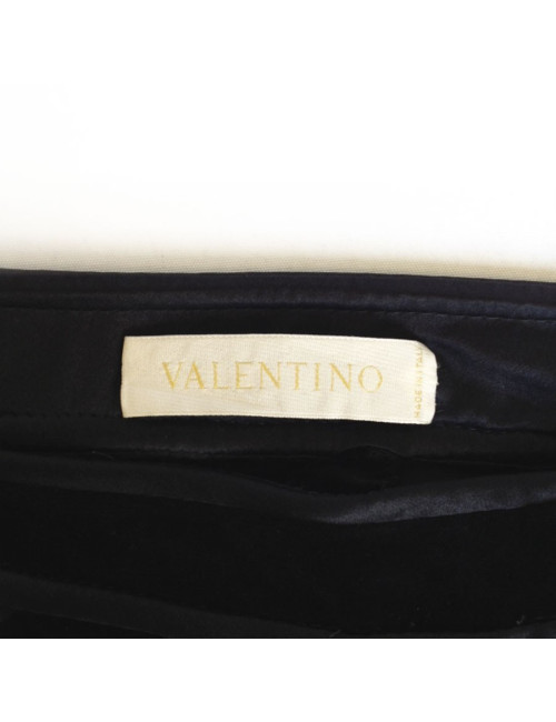 Pantalon VALENTINO en velours noir
