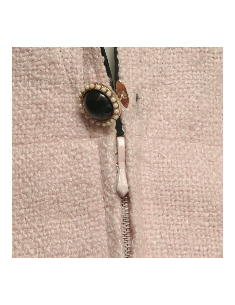 Manteau CHANEL rose pale T40