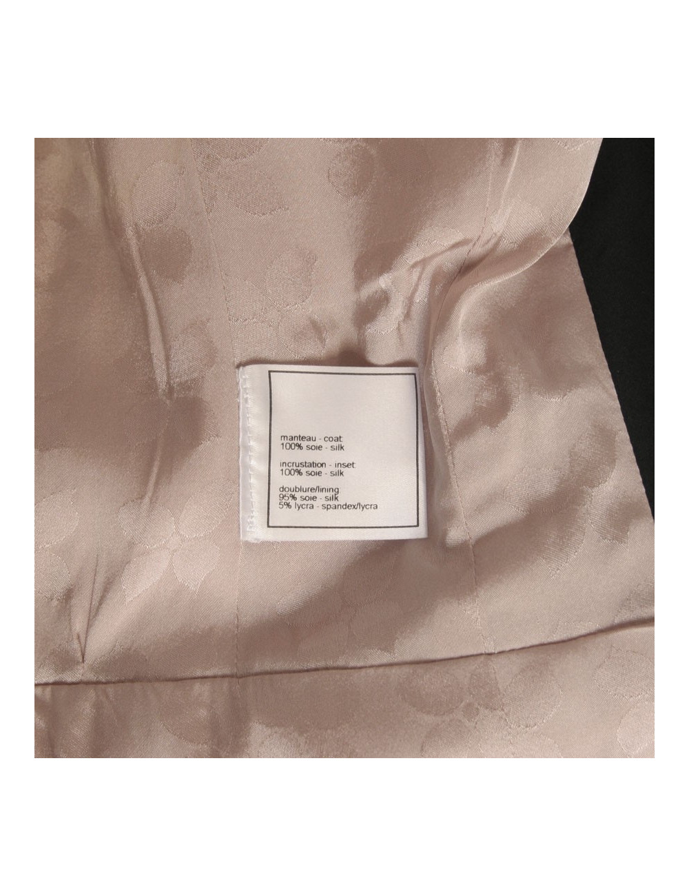 Manteau CHANEL rose pale T40