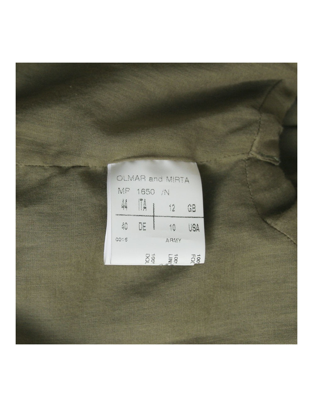 Veste MAURIZIO PECORARO en cuir d'agneau T40