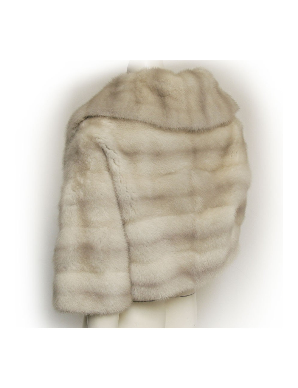  mini veste CH. SALGANILX vison écru