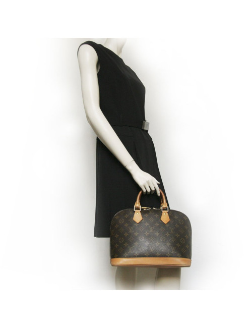 Sac "Alma" LOUIS VUITTON toile monogram