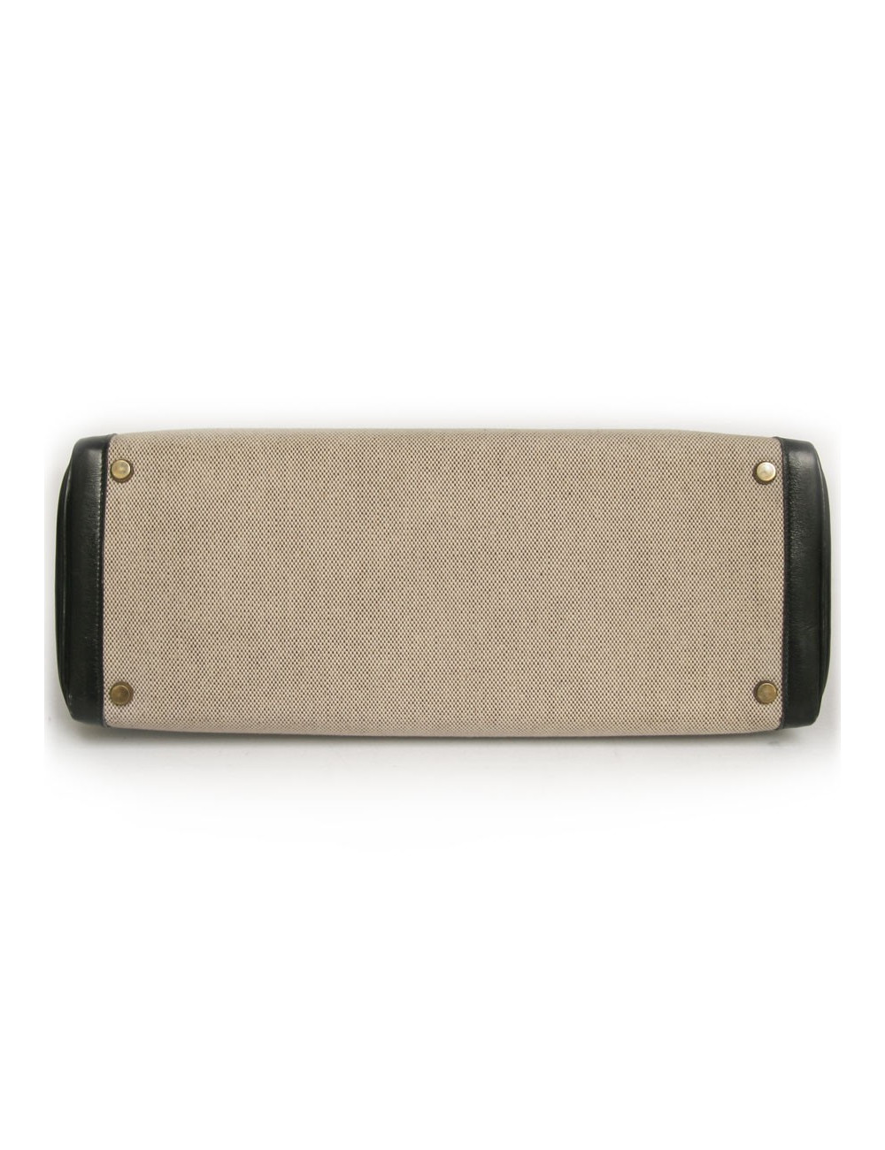 Kelly 35 HERMES toile et cuir 
