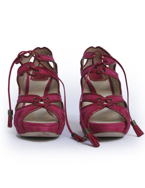 Sandales DIOR  t 37.5veau fushia
