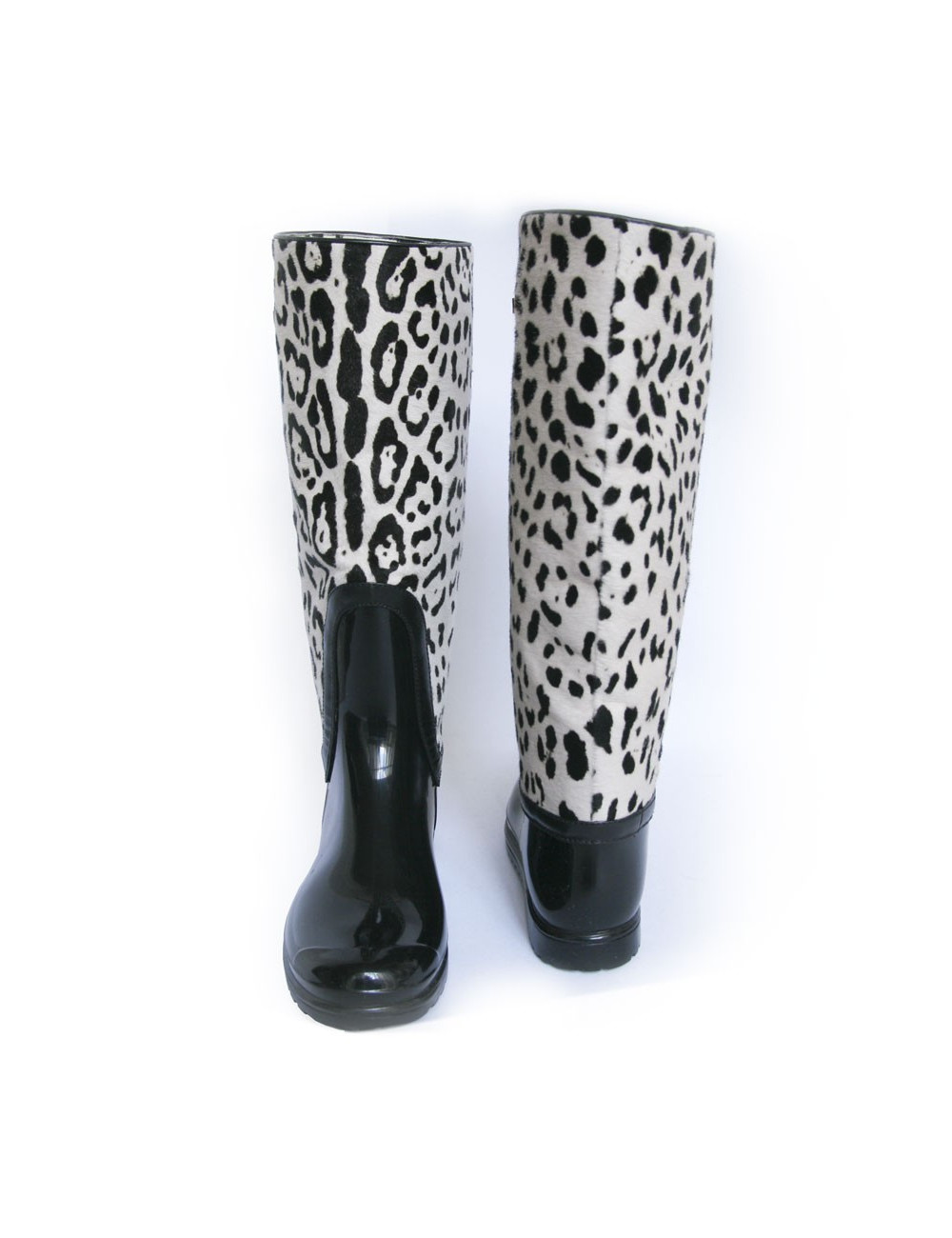 Bottes de pluie DOLCE & GABBANA T 39 façon poulain