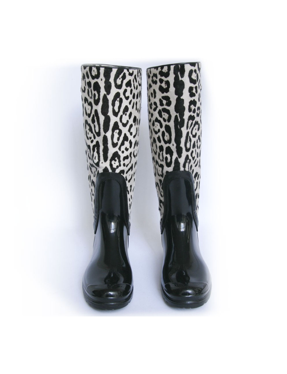Bottes de pluie DOLCE & GABBANA T 39 façon poulain