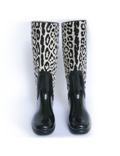 Bottes de pluie DOLCE & GABBANA T 39 façon poulain