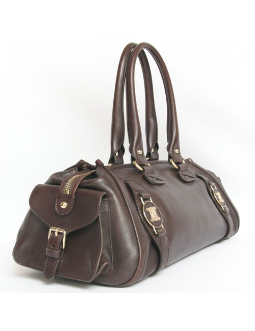 Sac CELINE en cuir marron 